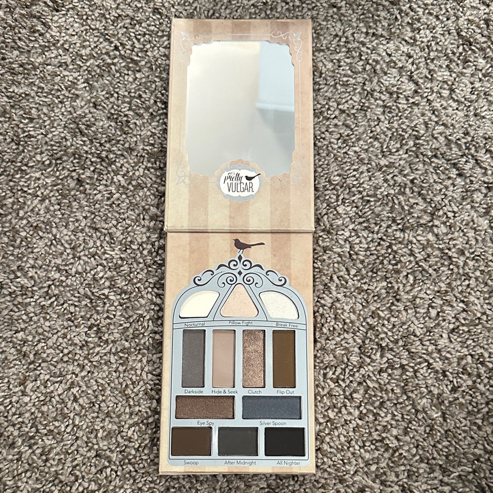 Pretty Vulgar Neutral and Smoky Eyeshadow Palette